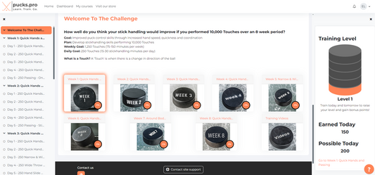 10000 Touch Challenge