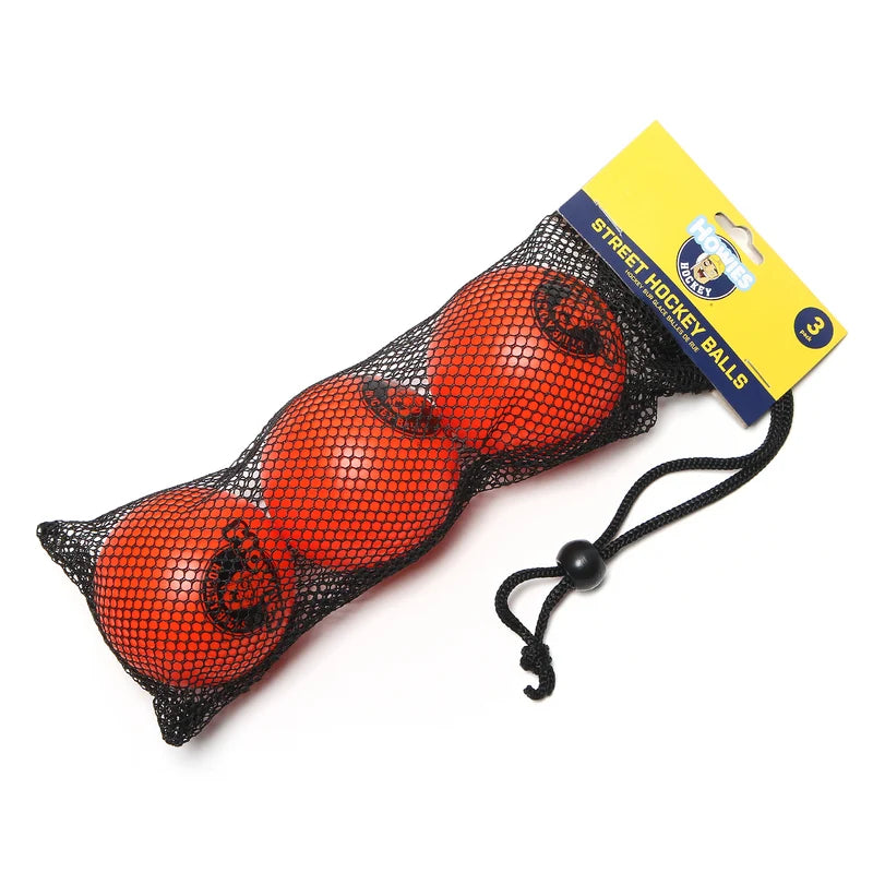 Street Hockey Balls - 3pk